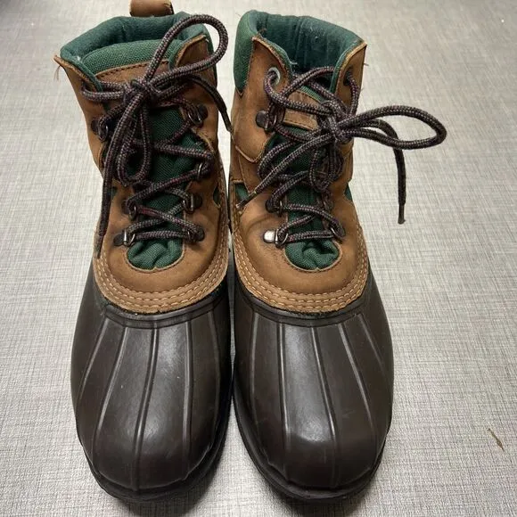 LL Bean By Frelonic Bean Duck Boots Mens Size 9M G Force Compound