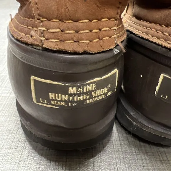 LL Bean By Frelonic Bean Duck Boots Mens Size 9M G Force Compound