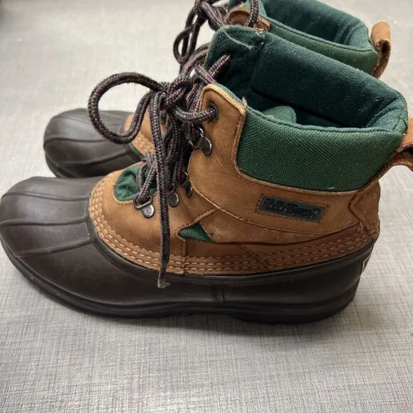 LL Bean By Frelonic Bean Duck Boots Mens Size 9M G Force Compound