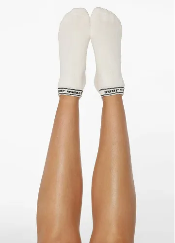 Lorna Jane Sporty Ankle Sock - Porcelain