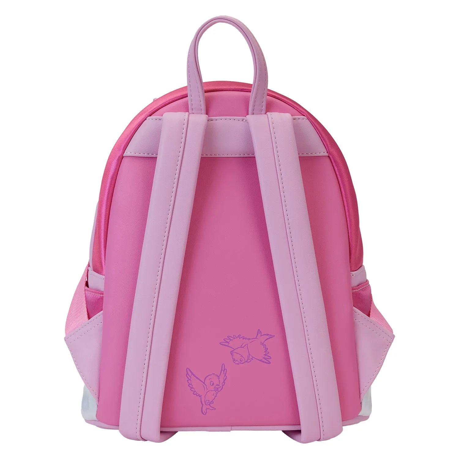 Loungefly Disney Cinderella 75th Anniversary Pink Bow Mini Backpack
