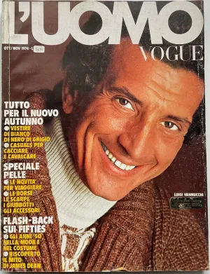 L’Uomo Vogue Ottobre/Novembre 1974 N. 32