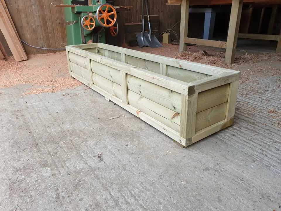 Luxury Loglap Planters