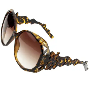 Luxury Oversized Sunglasses Polygon Frame