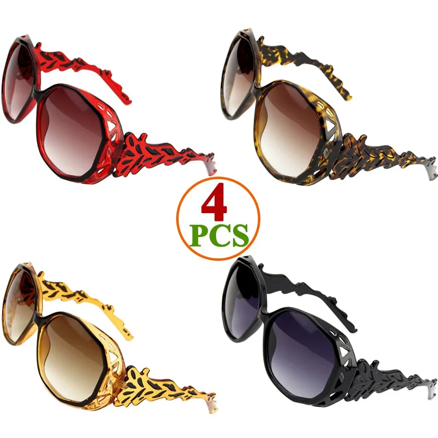 Luxury Oversized Sunglasses Polygon Frame
