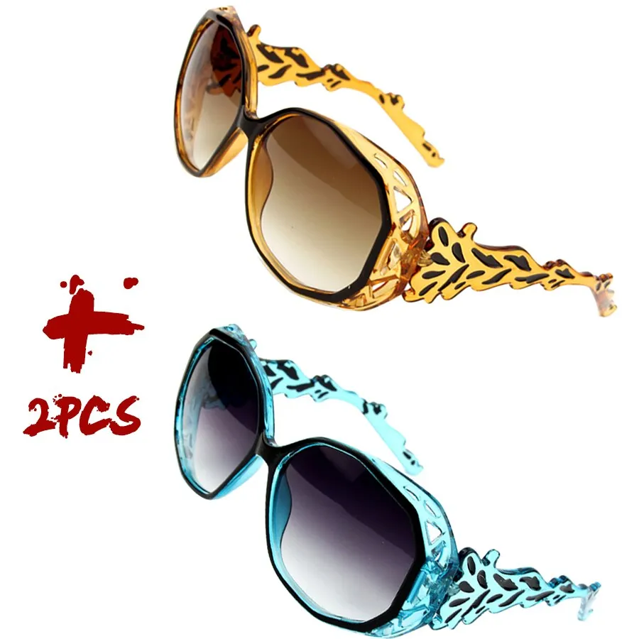 Luxury Oversized Sunglasses Polygon Frame