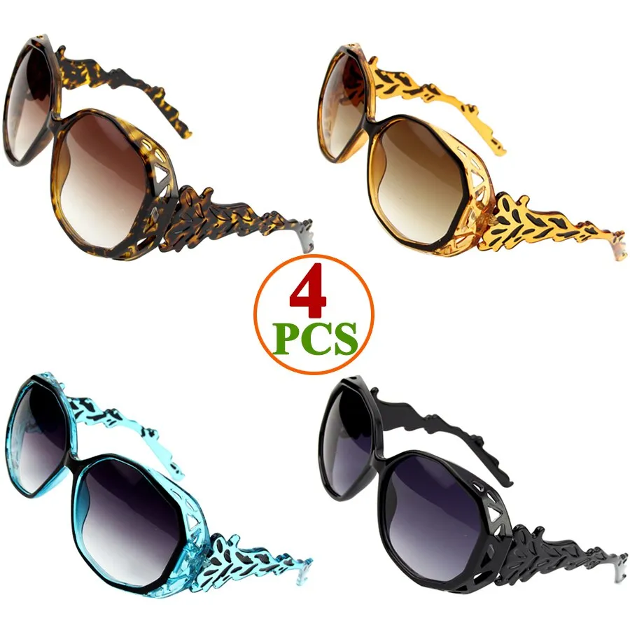 Luxury Oversized Sunglasses Polygon Frame