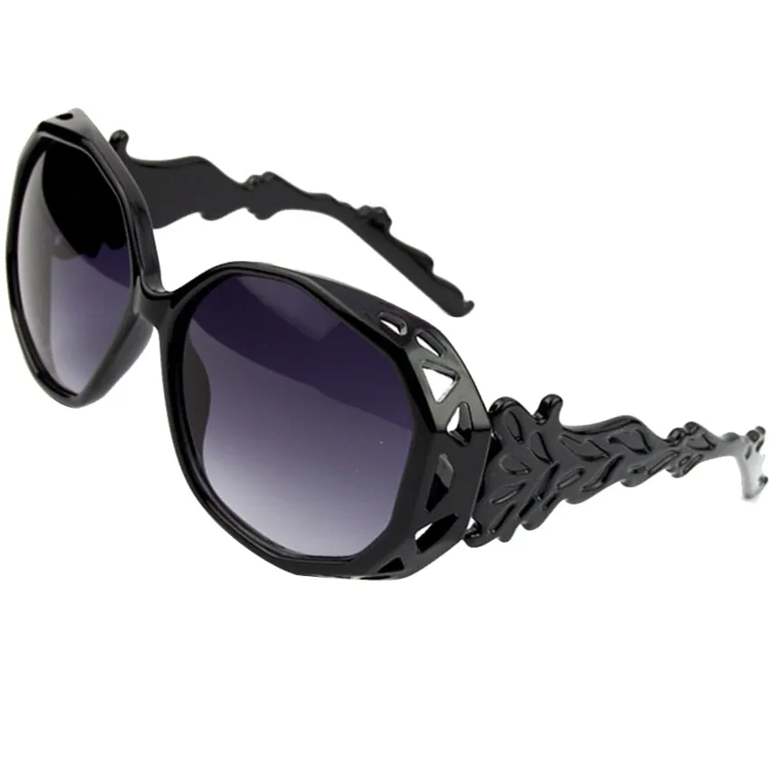 Luxury Oversized Sunglasses Polygon Frame