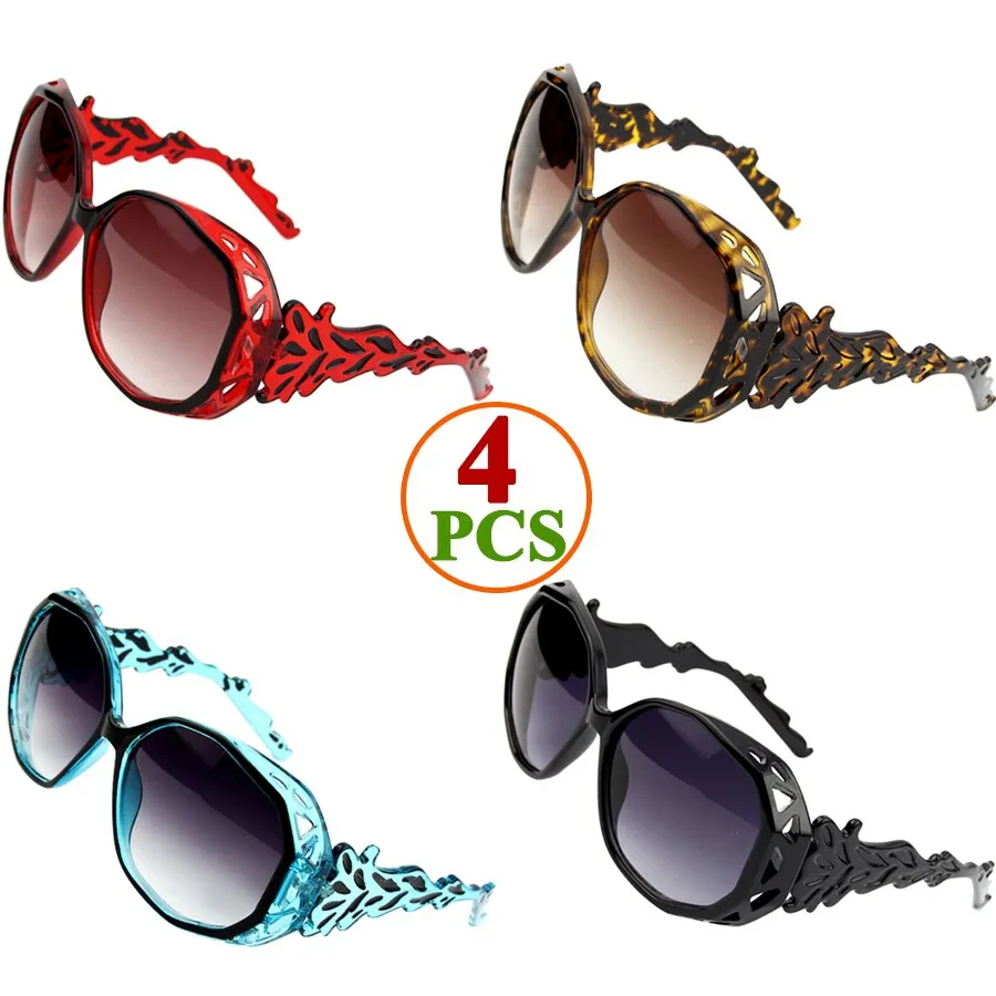 Luxury Oversized Sunglasses Polygon Frame