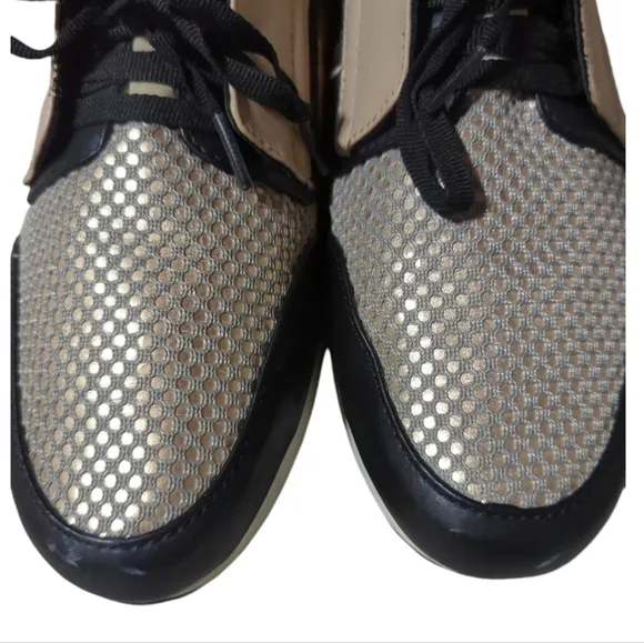 Massini Amy Sneakers Shoes Womens Black Rose Gold