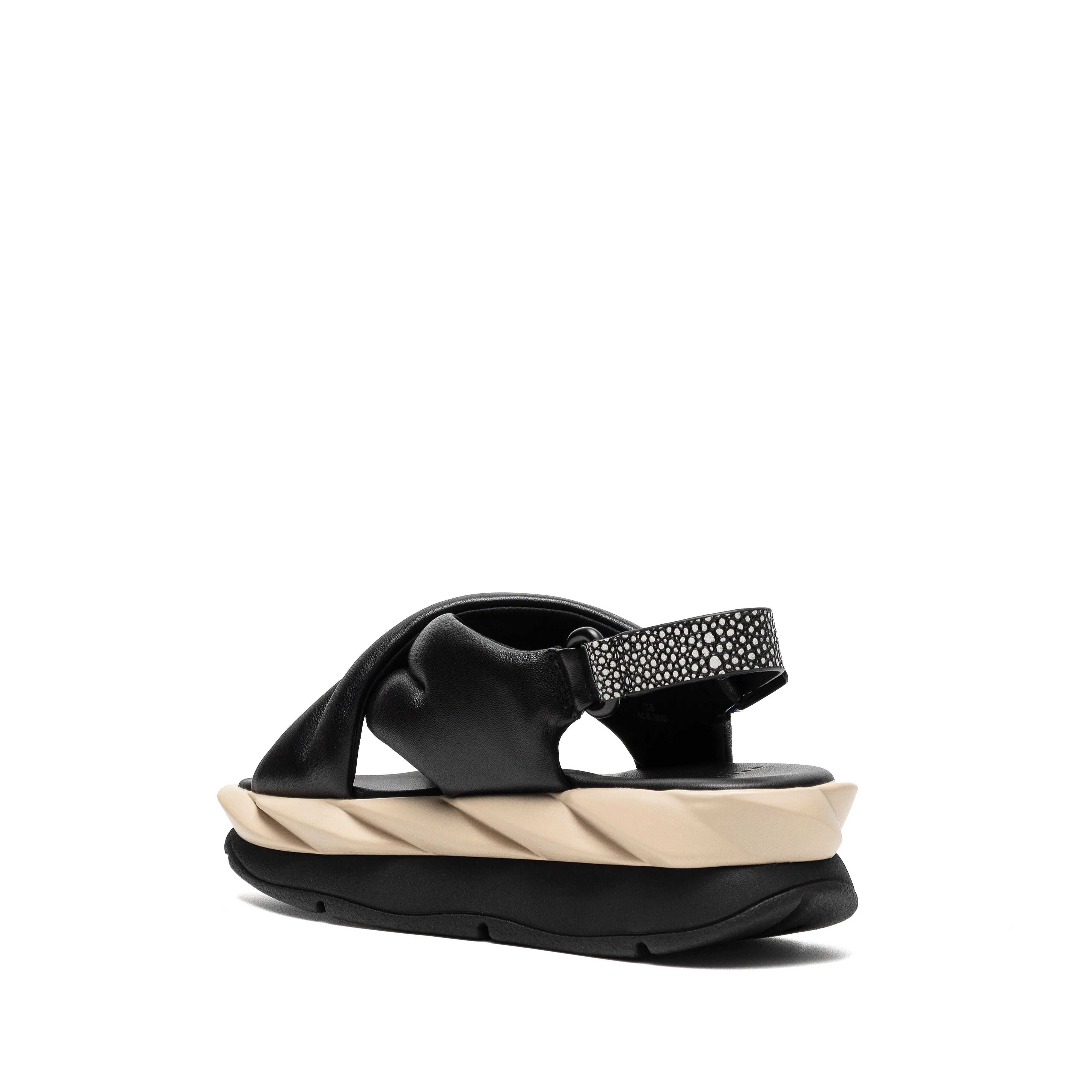 Mellow Moa Sandal in Oreo