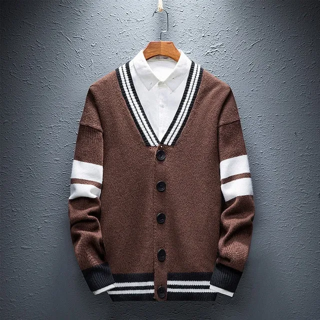 Men's Fashion Stitch Cardigan