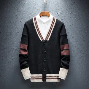 Men's Fashion Stitch Cardigan