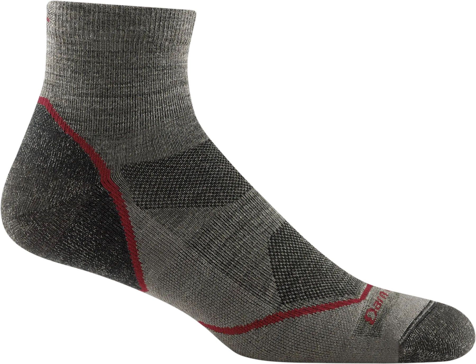 Men's Light Hiker Quarter Lightweight Hiking Sock
