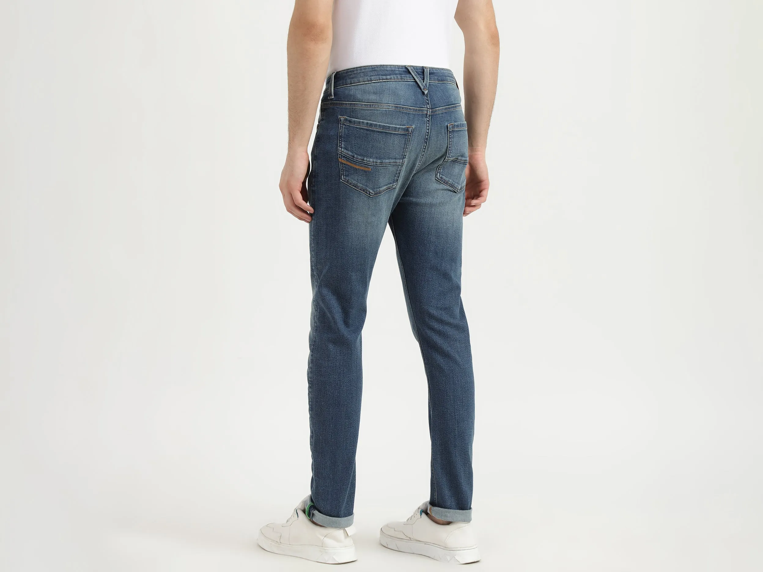 Mens Low Crotch Jeans