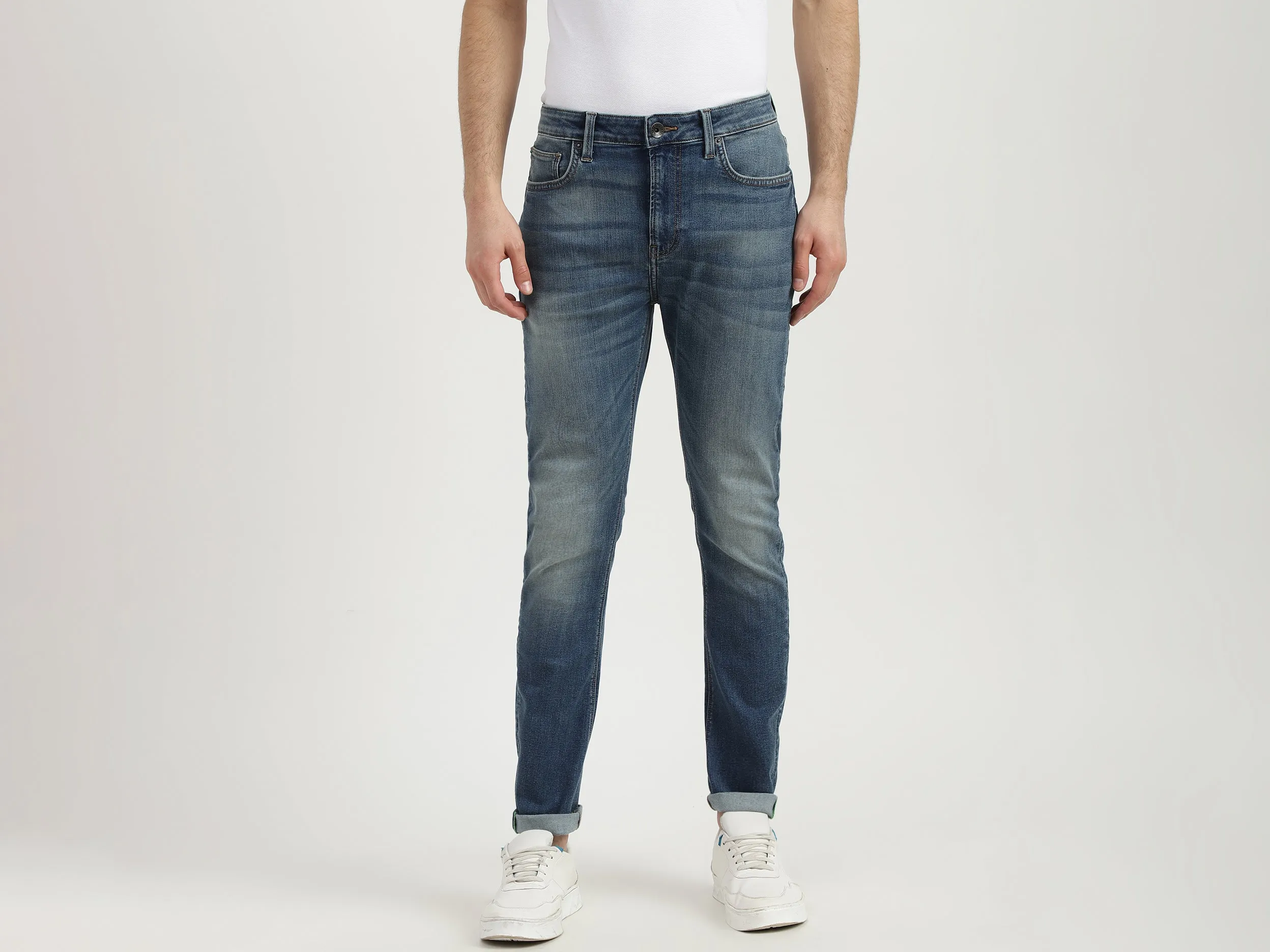 Mens Low Crotch Jeans