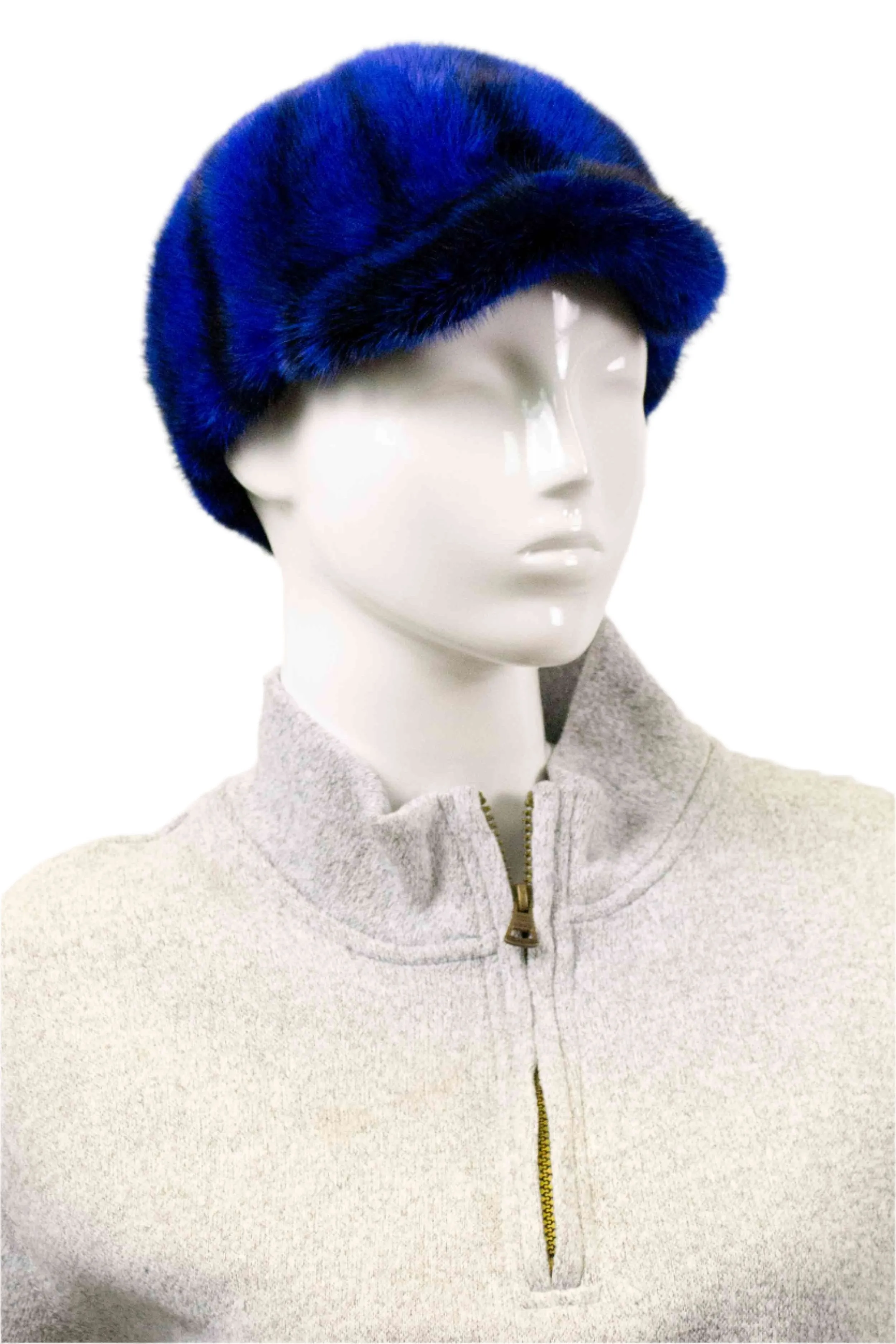 Men's Mink Fur Baseball Hat