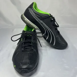 Mens Puma~Black/Green Sneakers~Size 11~Pre-owned