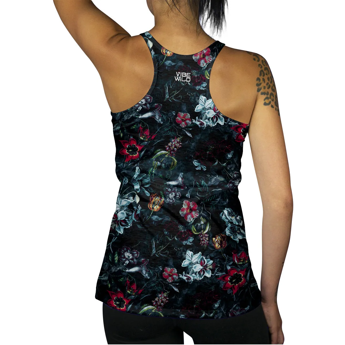 Midnight Garden Racerback Tank