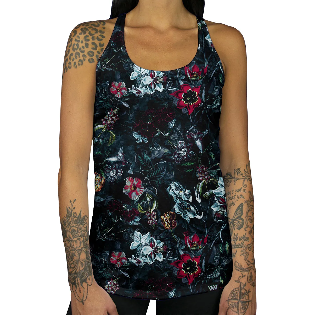 Midnight Garden Racerback Tank