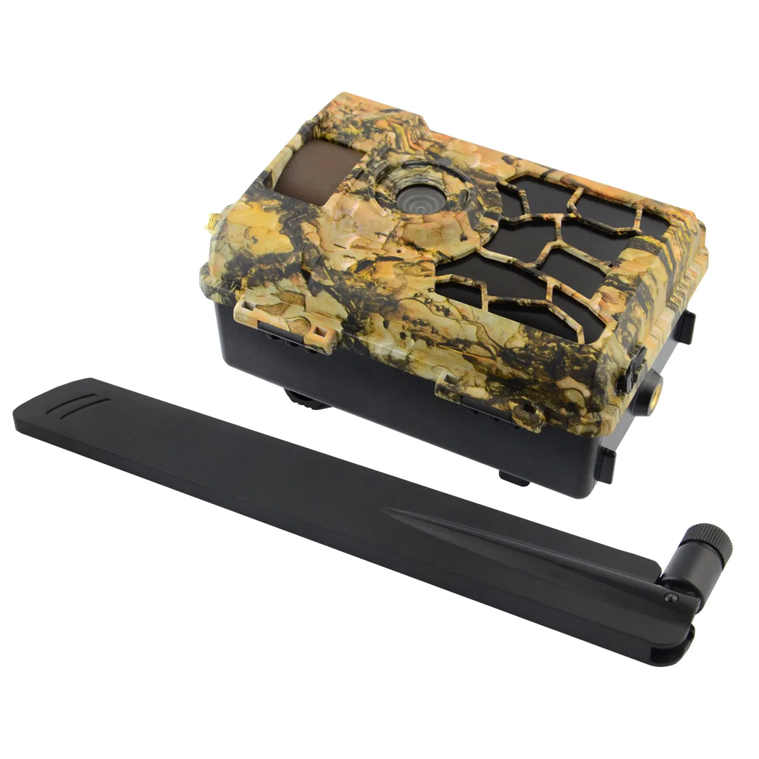 Mini 4G Wireless Trail Hunting Camera 24MP Photo Live Video Stream Push Alerts & GPS Tracker