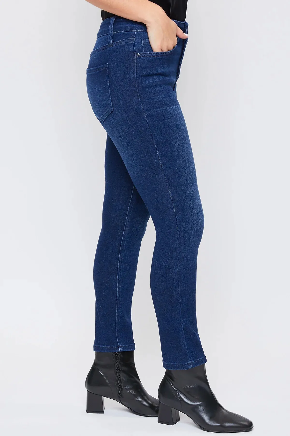 Missy Vintage Mid-Rise Button Fly Jeans