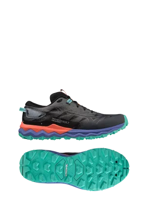 Mizuno Wave Daichi 7 Mens - Iron Gate/Ebony/Living Coral
