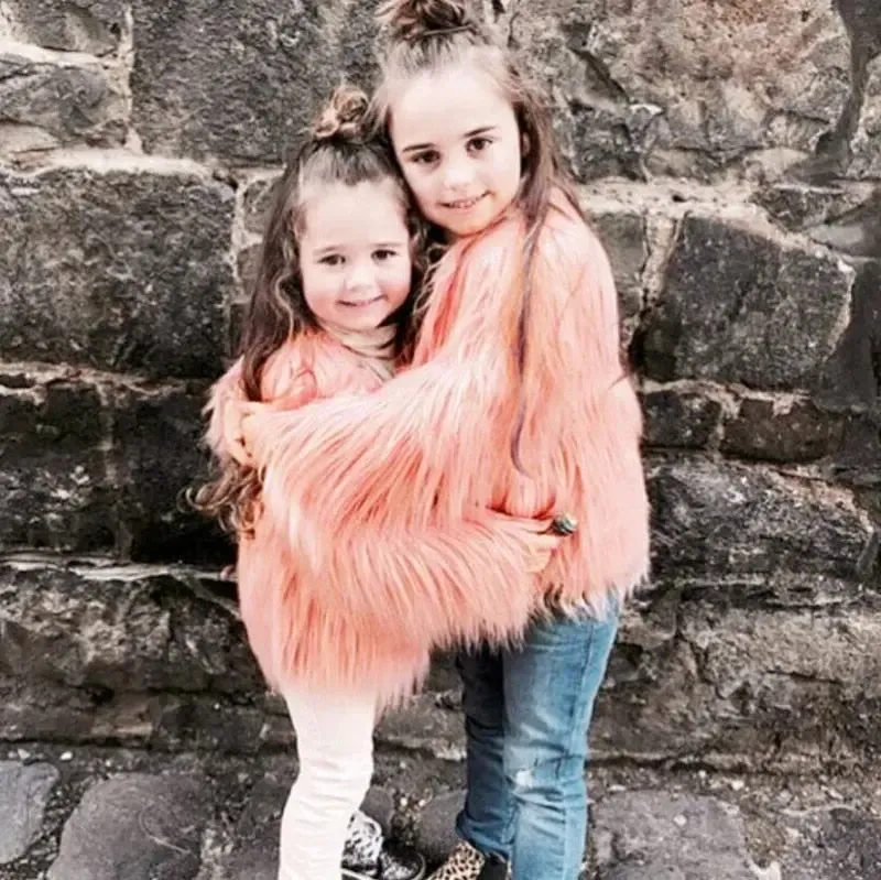 Mummy & Me Faux Fur Coat
