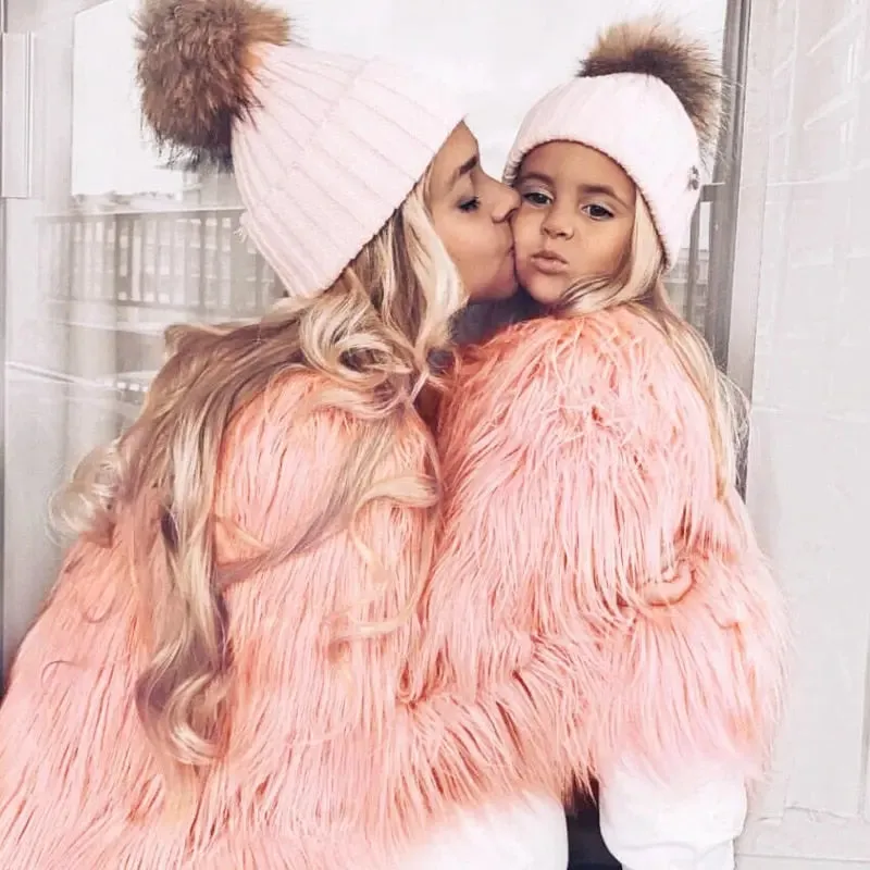 Mummy & Me Faux Fur Coat