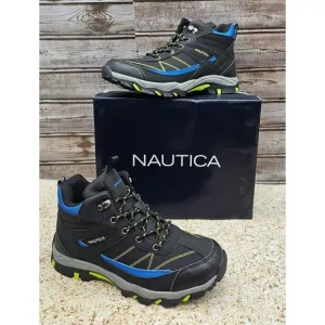 Nautica River Rock Black Big Boy's Boots Size 4