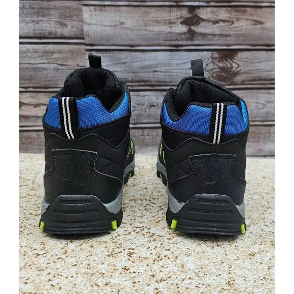 Nautica River Rock Black Big Boy's Boots Size 4