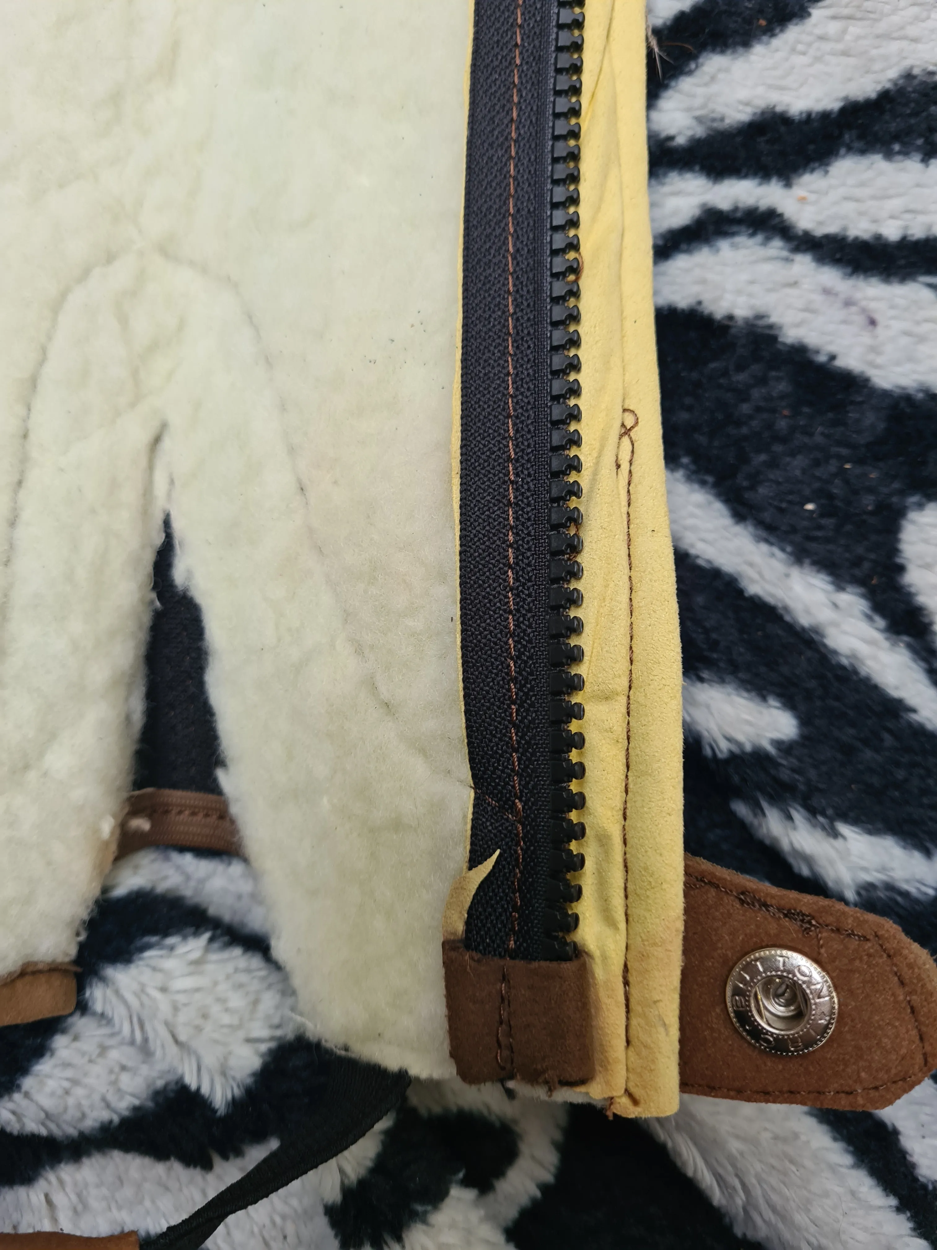 New amara brown shires adults XS chaps