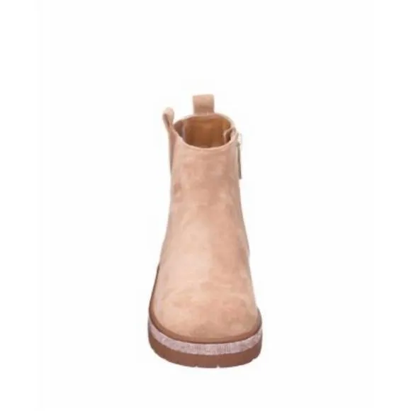 NEW NINA kid's evan boot in tan