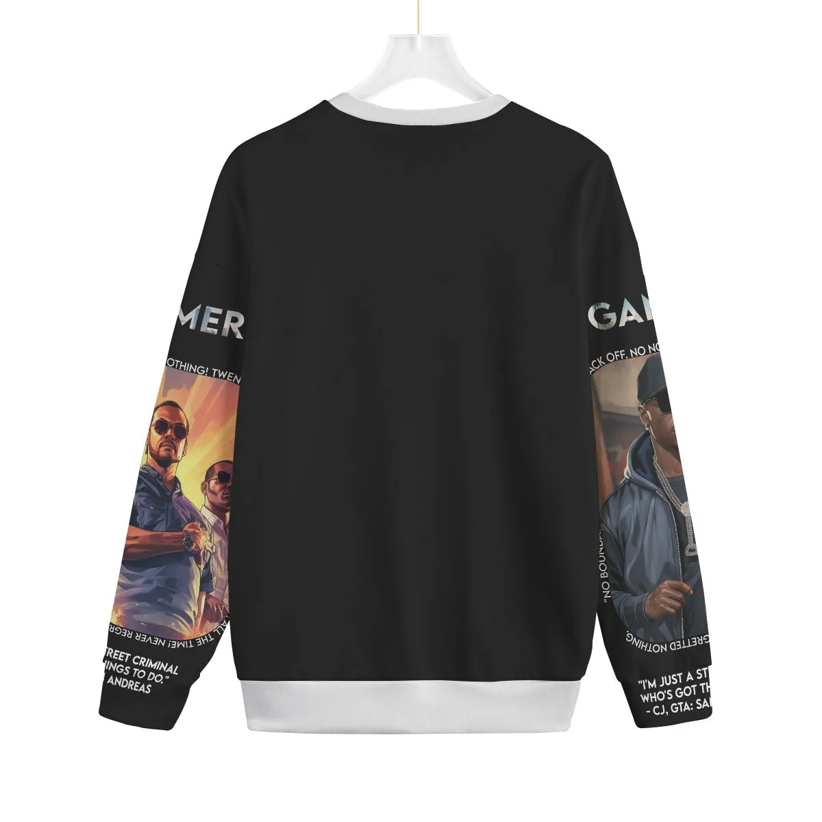 No Nothing Unisex Knitted Fleece Sweater | Plus Size S - 7XL