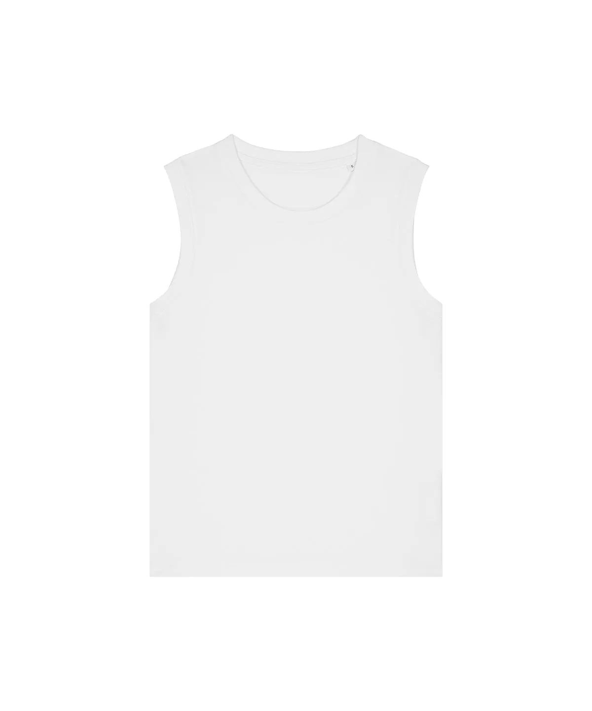 Organic High Neck Tank Top: Womens