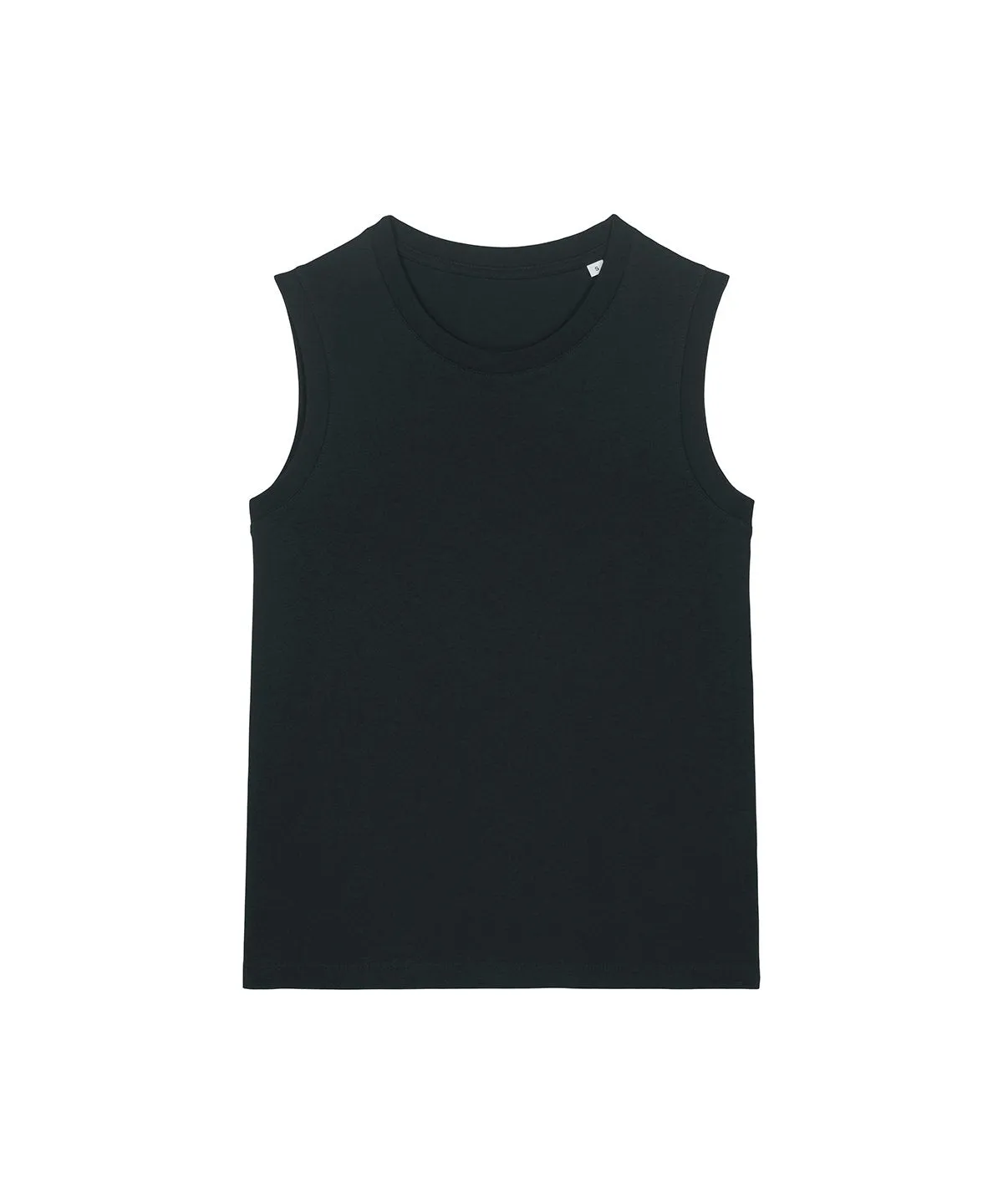 Organic High Neck Tank Top: Womens