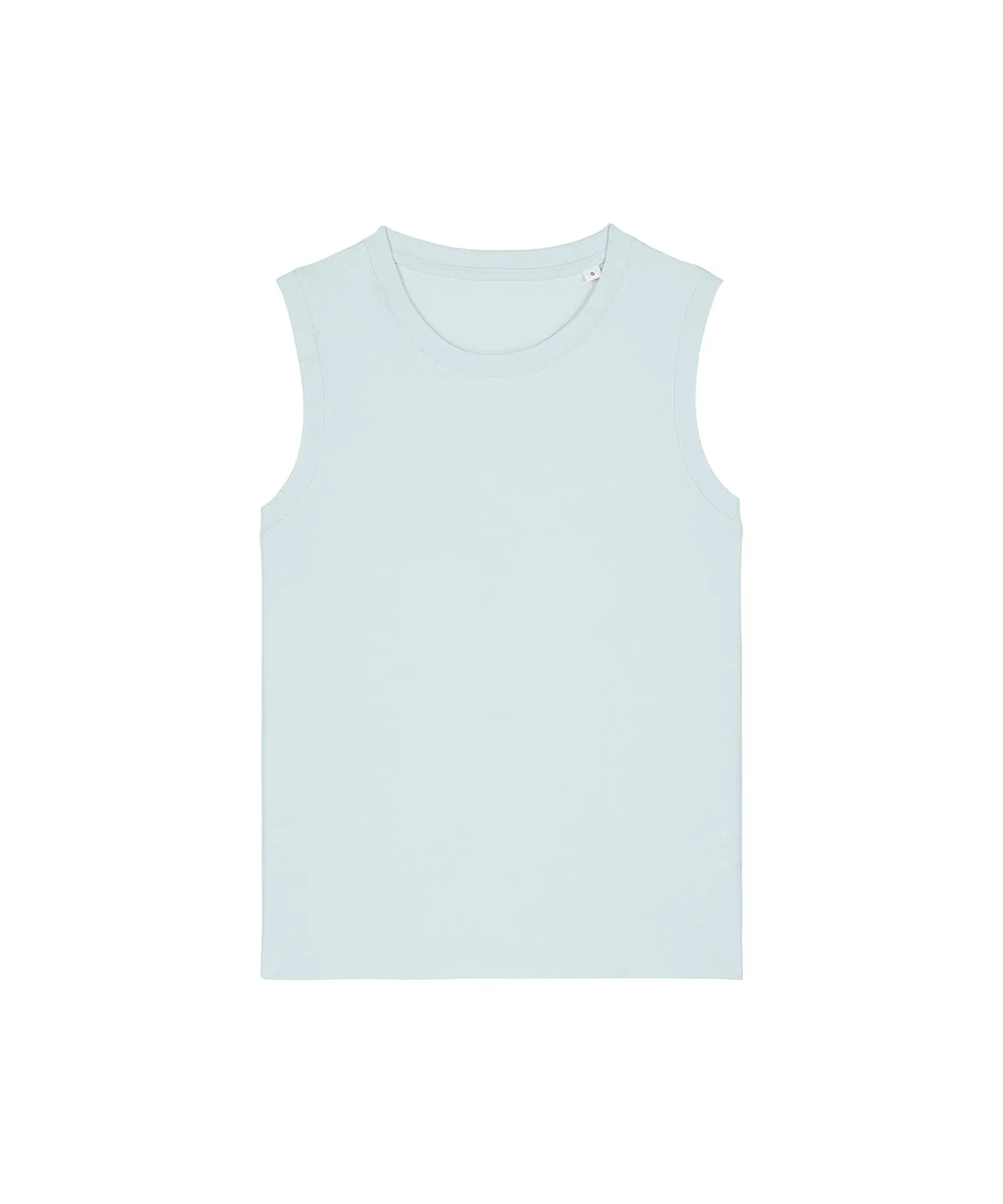 Organic High Neck Tank Top: Womens