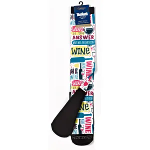 Ovation Ladies FootZees Boot Sock-Wine Diva