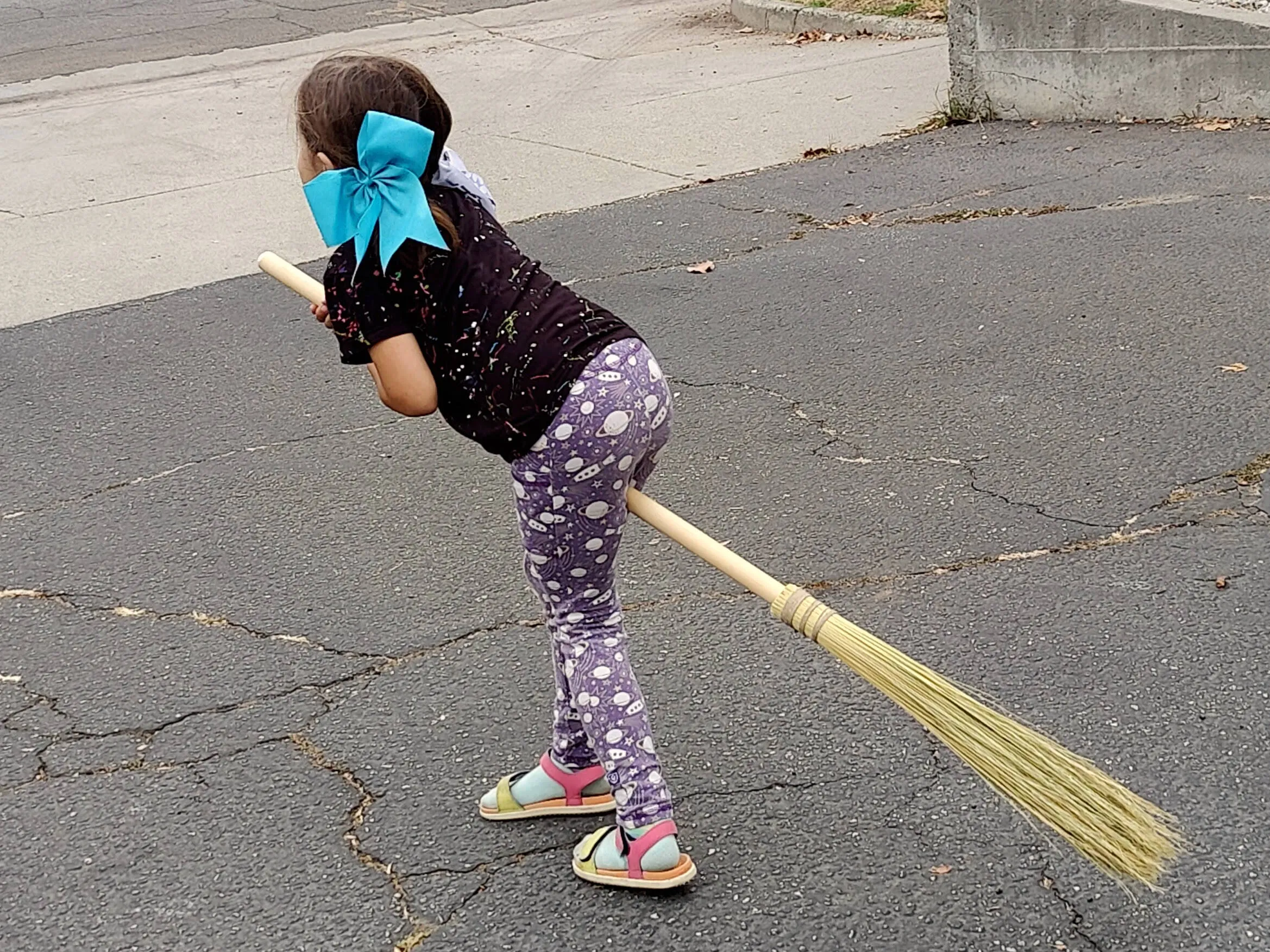 Parent/Child - Witch & Wizard Broom