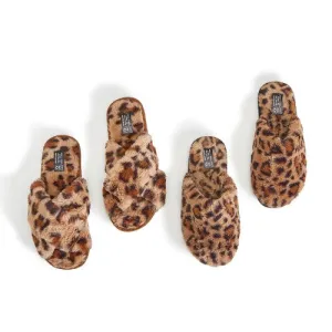 Plush Faux Fur Slippers