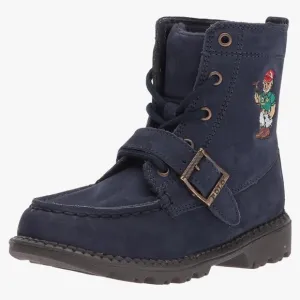 Polo Ralph Lauren Kids Navy Boots