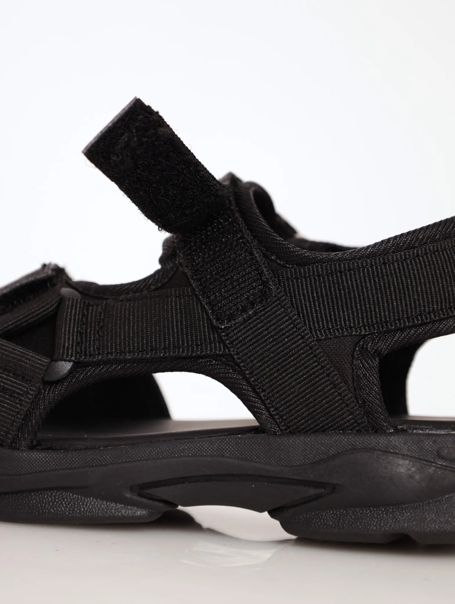 Pre-Boys Adventure Mono Sandal - Black