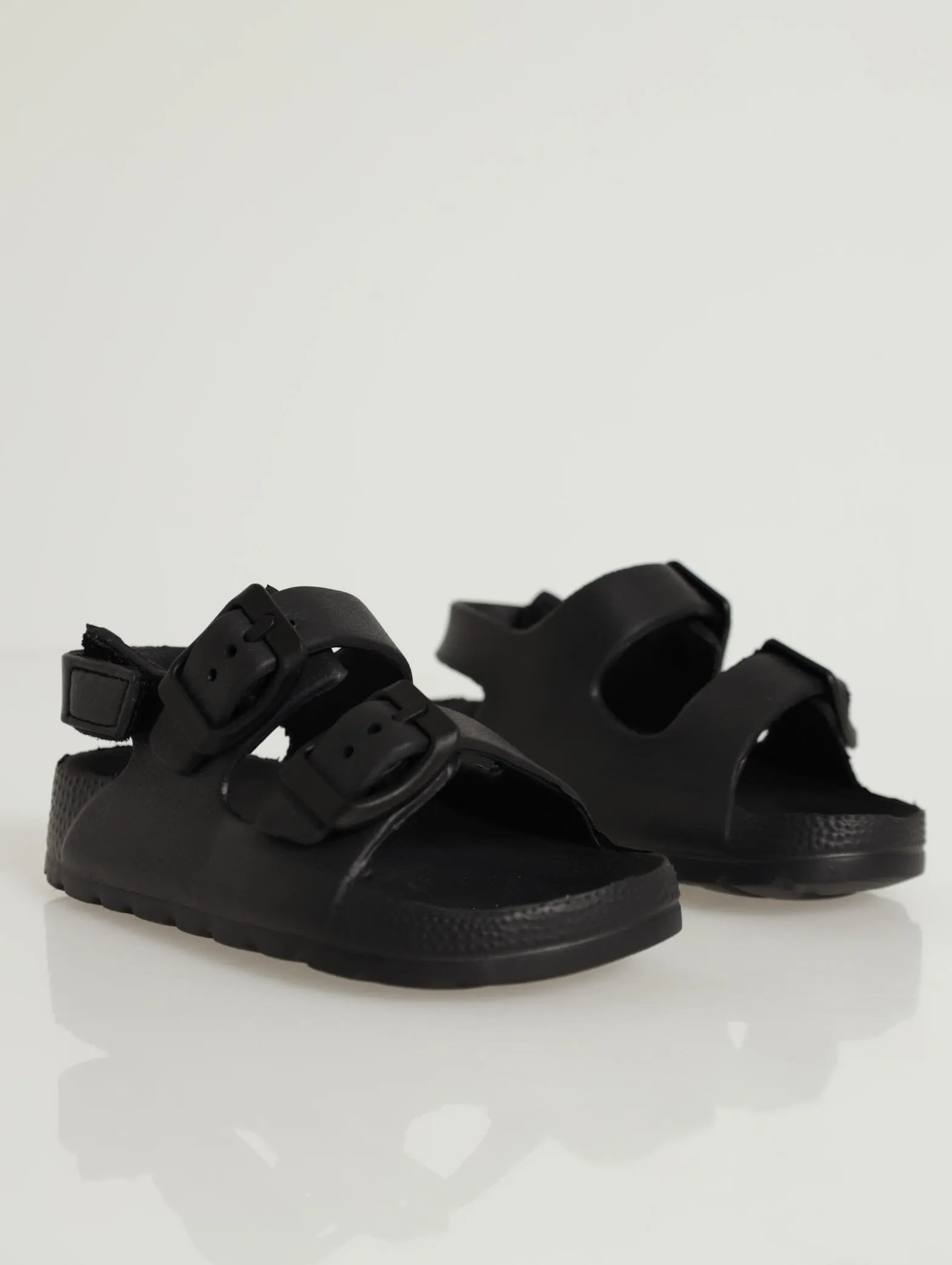 Pre-Boys Moulded Adventure Sandal - Black