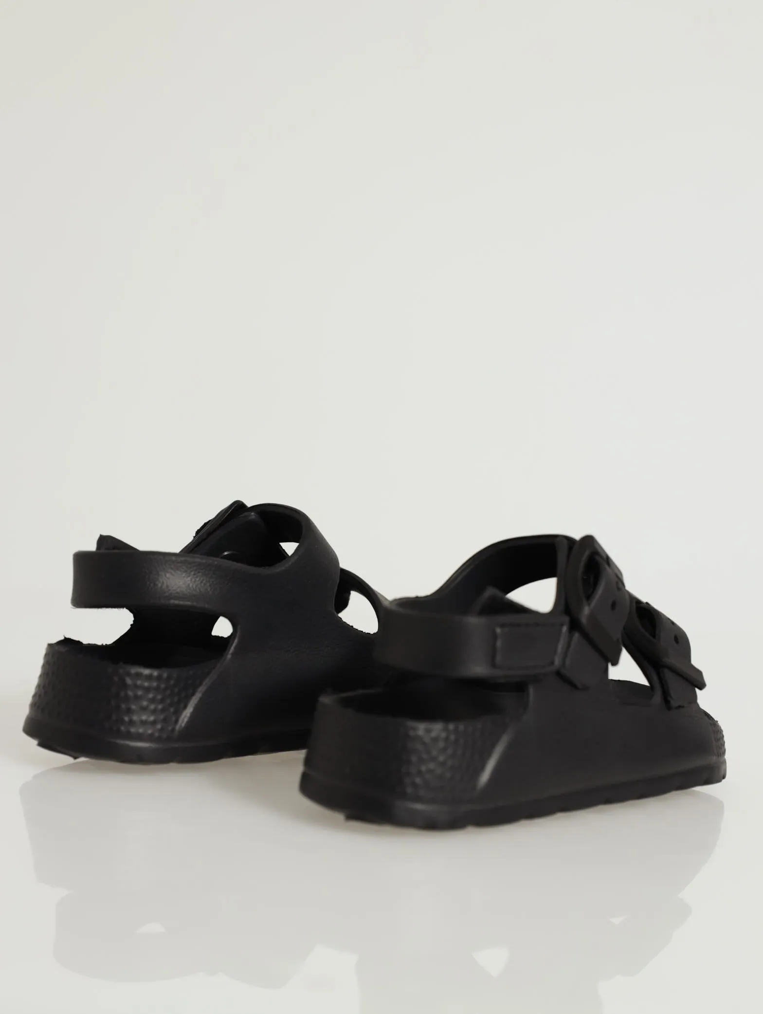 Pre-Boys Moulded Adventure Sandal - Black