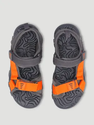 Pre-Boys Open Adventure Sandal - Grey