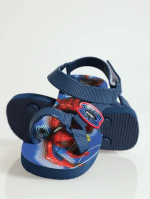 Pre-Boys Spiderman Adventure Sandal - Blue