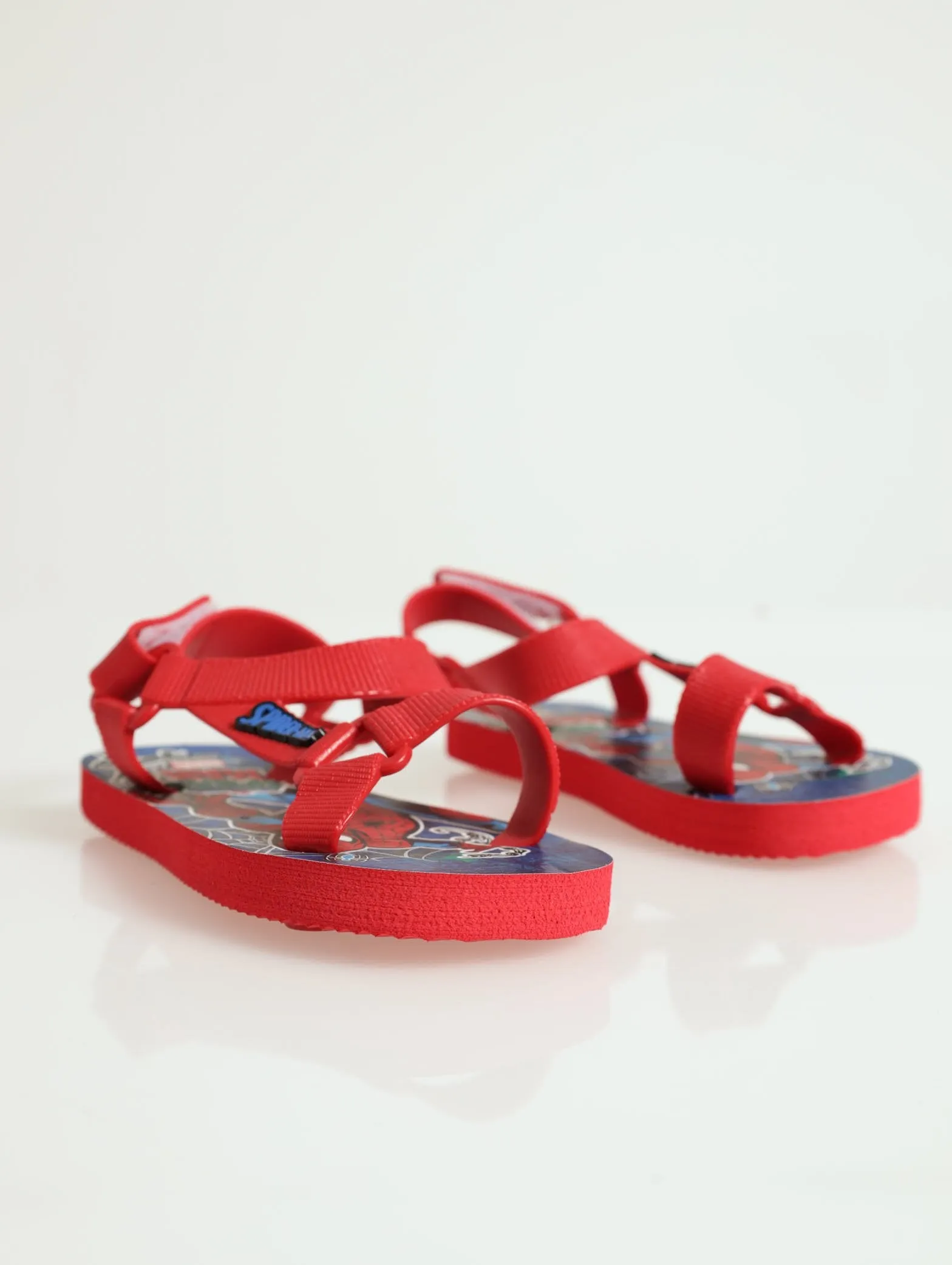 Pre-Boys Spiderman Adventure Sandal - Red