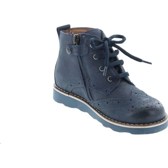 Primigi 24233 Nabuk Navy ToddlerB boots 26 NEW