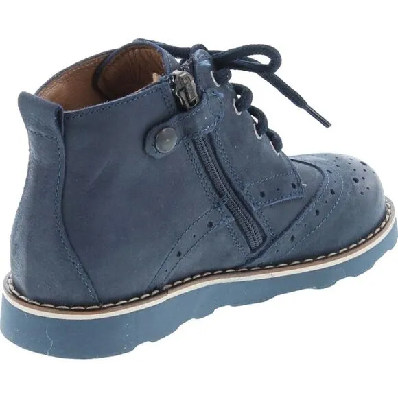 Primigi 24233 Nabuk Navy ToddlerB boots 26 NEW