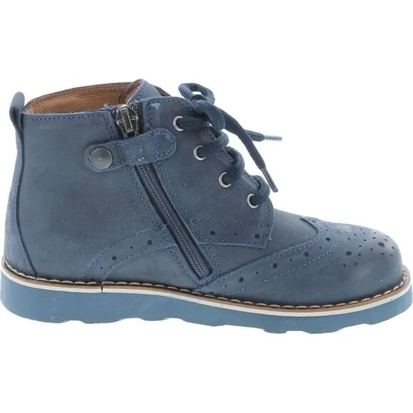 Primigi 24233 Nabuk Navy ToddlerB boots 26 NEW